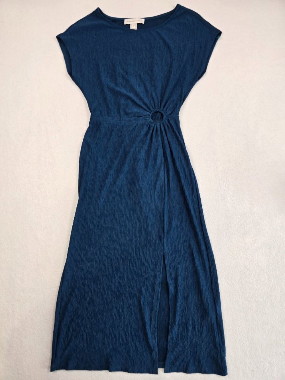 Monteau Los Angeles XS Teal Blue Maxi Dress